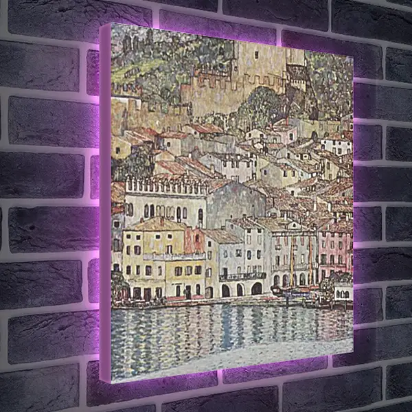 Лайтбокс световая панель - Malcesine am Gardasee. Густав Климт
Лайтбокс световая панель - Malcesine am Gardasee. Густав Климт