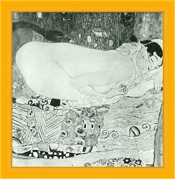 Картина в раме - Leda. Густав Климт
Картина в раме - Leda. Густав Климт