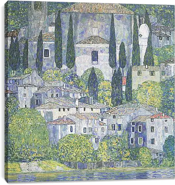 Постер на подрамнике - Kirche in Cassone. Густав Климт
Постер на подрамнике - Kirche in Cassone. Густав Климт