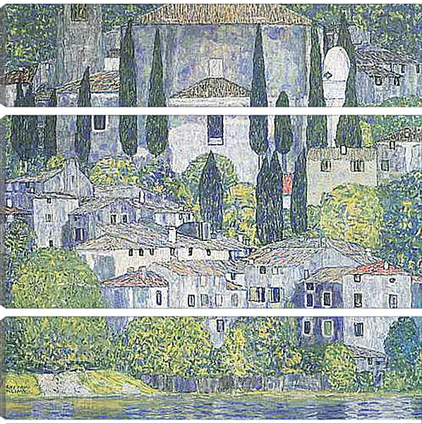 Модульная картина - Kirche in Cassone. Густав Климт
Модульная картина - Kirche in Cassone. Густав Климт