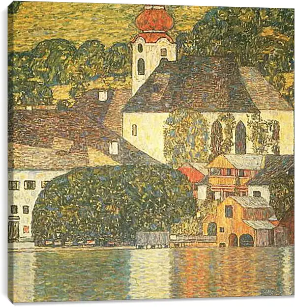 Постер на подрамнике - Kirche am Unterach am Attersee (St. Wolfgang-Kirche). Густав Климт
Постер на подрамнике - Kirche am Unterach am Attersee (St. Wolfgang-Kirche). Густав Климт