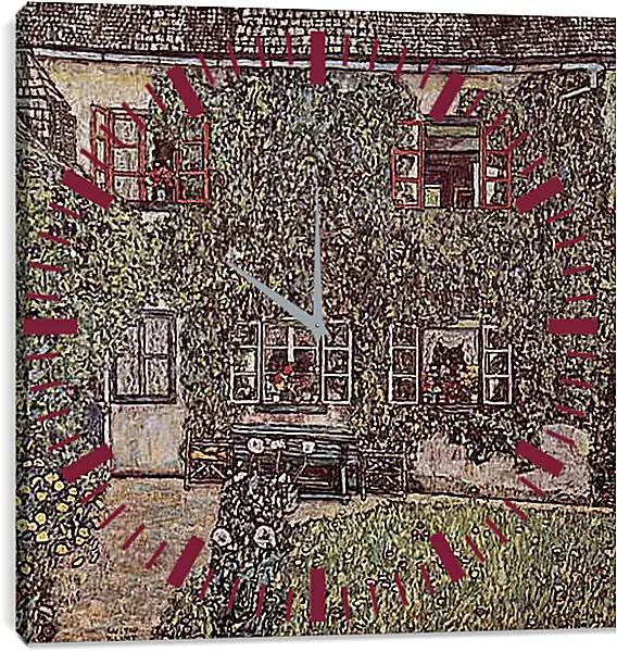 Часы картина - Forsthaus in Weissenbach am Attersee. Густав Климт
Часы картина - Forsthaus in Weissenbach am Attersee. Густав Климт
