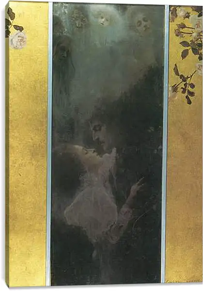 Постер на подрамнике - Die Liebe. Густав Климт
Постер на подрамнике - Die Liebe. Густав Климт