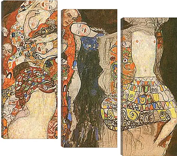 Модульная картина - Die Braut. Густав Климт
Модульная картина - Die Braut. Густав Климт