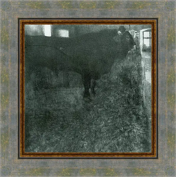 Картина в раме - Der schwarze Stier. Густав Климт
Картина в раме - Der schwarze Stier. Густав Климт