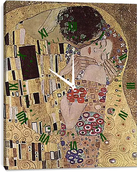 Часы картина - Der Kuss (Detail). Густав Климт
Часы картина - Der Kuss (Detail). Густав Климт
