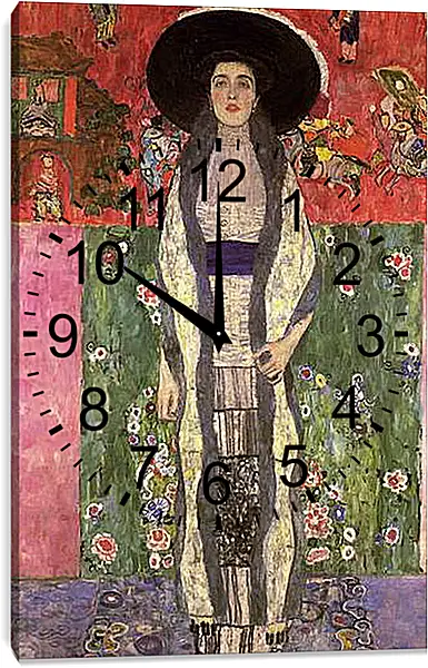 Часы картина - Портрет Адели Блох-Бауэр II. Bildnis Adele Bloch-Bauer II. Густав Климт Часы картина - Портрет Адели Блох-Бауэр II. Bildnis Adele Bloch-Bauer II. Густав Климт