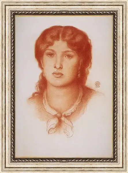 Картина в раме - Fanny Cornforth. Данте Габриэль Россетти
Картина в раме - Fanny Cornforth. Данте Габриэль Россетти