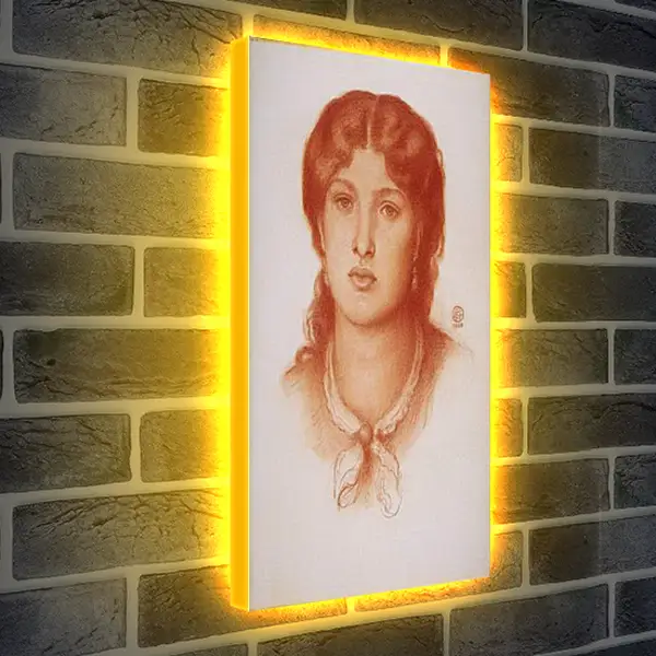 Лайтбокс световая панель - Fanny Cornforth. Данте Габриэль Россетти
Лайтбокс световая панель - Fanny Cornforth. Данте Габриэль Россетти