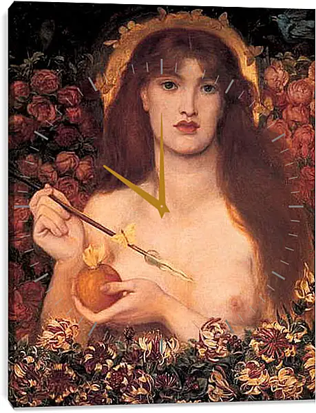 Часы картина - Venus Verticordia. Данте Габриэль Россетти
Часы картина - Venus Verticordia. Данте Габриэль Россетти
