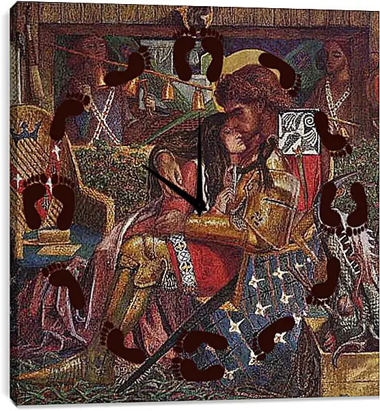 Часы картина - The wedding of Saint George and Princess Sabra. Данте Габриэль Россетти
Часы картина - The wedding of Saint George and Princess Sabra. Данте Габриэль Россетти