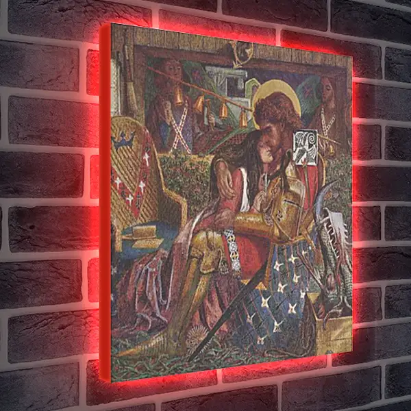 Лайтбокс световая панель - The wedding of Saint George and Princess Sabra. Данте Габриэль Россетти
Лайтбокс световая панель - The wedding of Saint George and Princess Sabra. Данте Габриэль Россетти