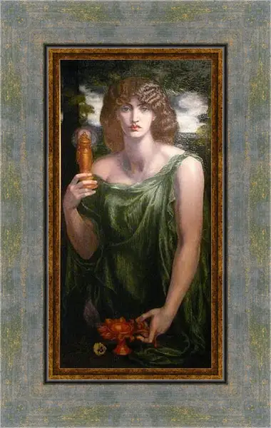 Картина в раме - Mnemosyne. Данте Габриэль Россетти
Картина в раме - Mnemosyne. Данте Габриэль Россетти