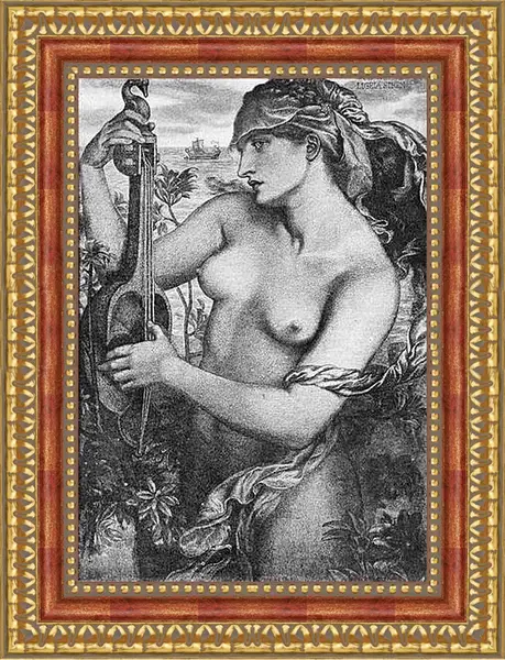 Картина в раме - Ligeia Siren. Данте Габриэль Россетти
Картина в раме - Ligeia Siren. Данте Габриэль Россетти