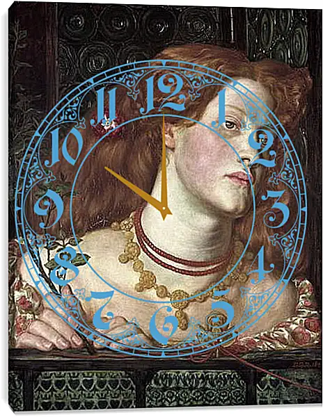 Часы картина - Fair Rosamund. Данте Габриэль Россетти
Часы картина - Fair Rosamund. Данте Габриэль Россетти