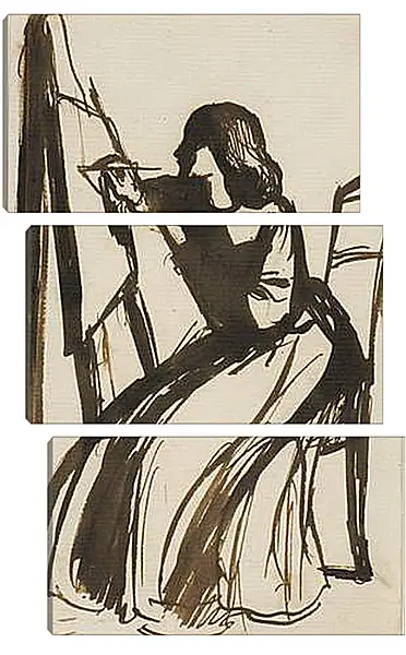Модульная картина - Elizabeth Siddal Seated at an Easel. Данте Габриэль Россетти
Модульная картина - Elizabeth Siddal Seated at an Easel. Данте Габриэль Россетти