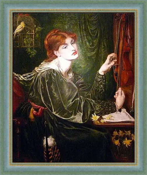 Картина в раме - Veronica Veronese. Данте Габриэль Россетти
Картина в раме - Veronica Veronese. Данте Габриэль Россетти