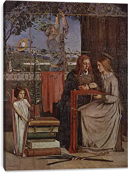 Постер на подрамнике - The Girlhood of Mary Virgin. Данте Габриэль Россетти
Постер на подрамнике - The Girlhood of Mary Virgin. Данте Габриэль Россетти