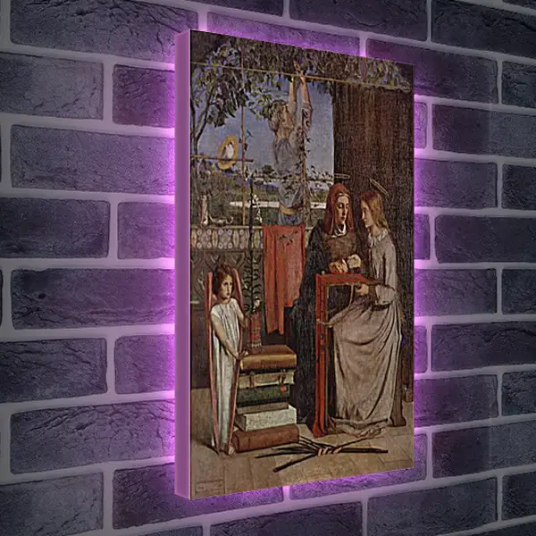Лайтбокс световая панель - The Girlhood of Mary Virgin. Данте Габриэль Россетти
Лайтбокс световая панель - The Girlhood of Mary Virgin. Данте Габриэль Россетти