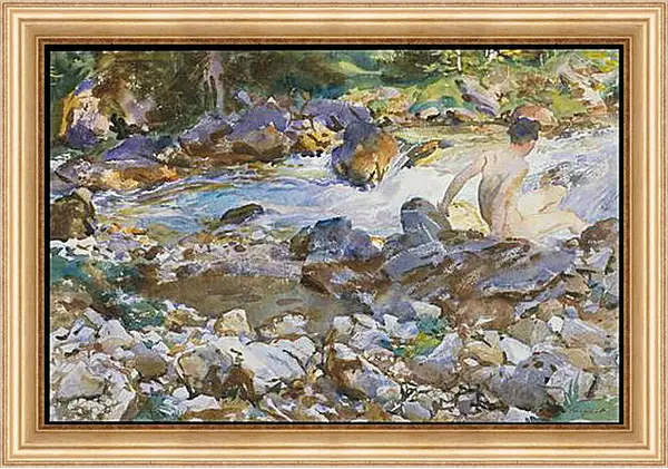Картина в раме - Mountain Stream - Горный поток. Джон Сингер Сарджент
Картина в раме - Mountain Stream - Горный поток. Джон Сингер Сарджент