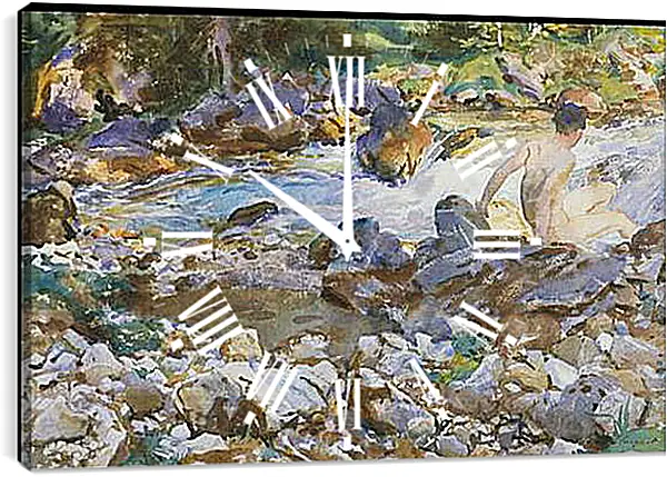 Часы картина - Mountain Stream - Горный поток. Джон Сингер Сарджент
Часы картина - Mountain Stream - Горный поток. Джон Сингер Сарджент