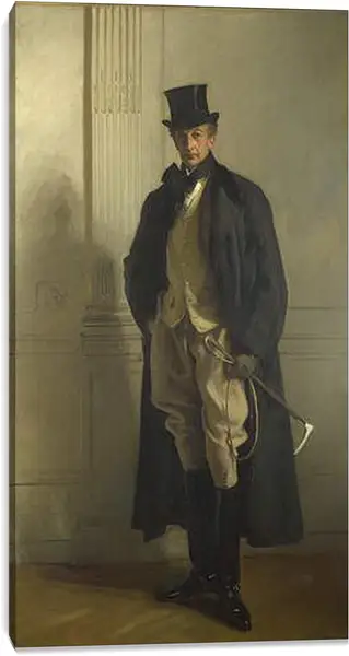 Постер на подрамнике - Lord Ribblesdale. Джон Сингер Сарджент Постер на подрамнике - Lord Ribblesdale. Джон Сингер Сарджент