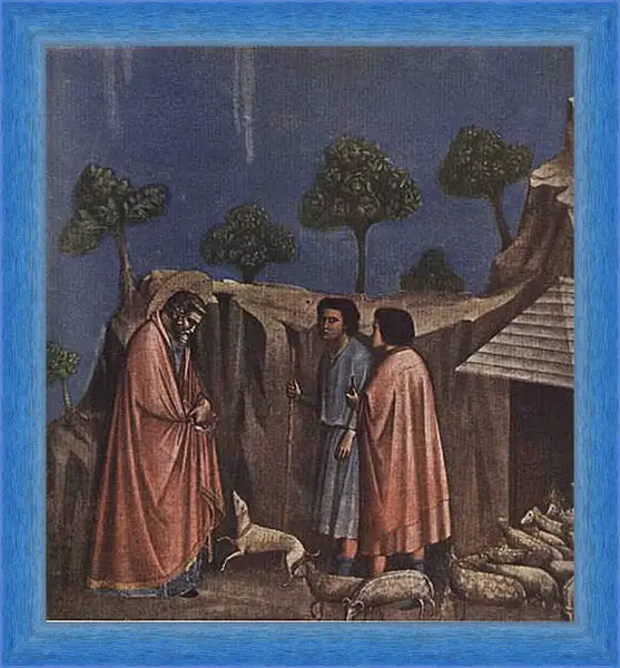 Картина в раме - Joaquim at shepherds - Иоаким у пастухов. Джотто ди Бондоне
Картина в раме - Joaquim at shepherds - Иоаким у пастухов. Джотто ди Бондоне