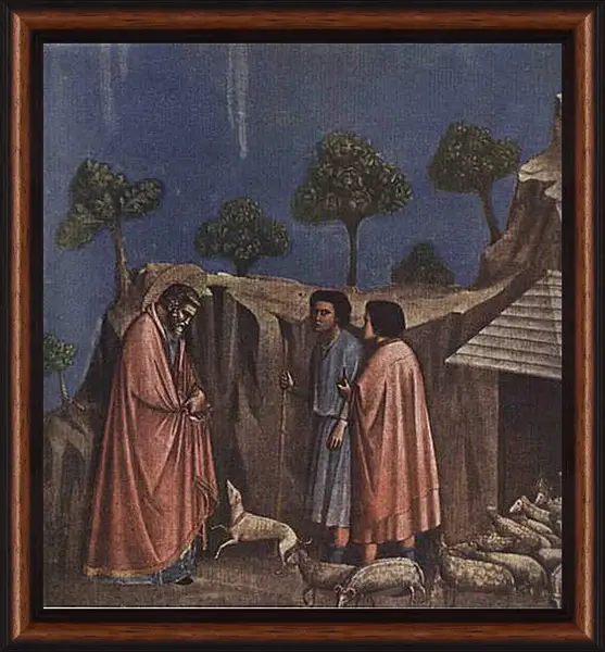 Картина в раме - Joaquim at shepherds - Иоаким у пастухов. Джотто ди Бондоне
Картина в раме - Joaquim at shepherds - Иоаким у пастухов. Джотто ди Бондоне