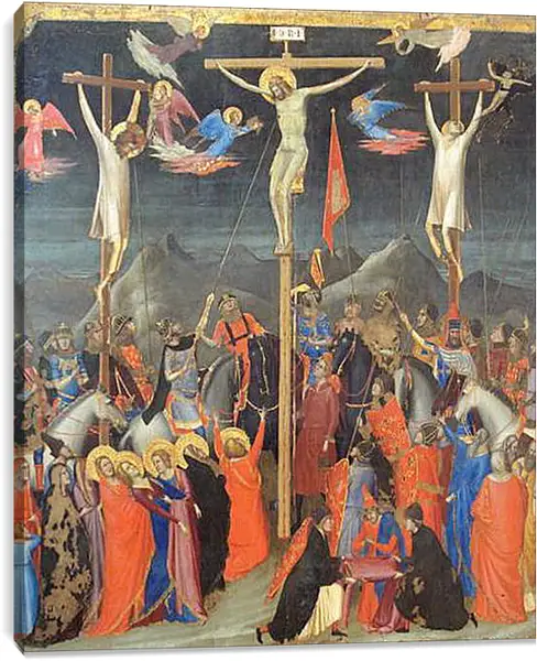 Постер на подрамнике - Crucifixion - Распятие. Джотто ди Бондоне
Постер на подрамнике - Crucifixion - Распятие. Джотто ди Бондоне