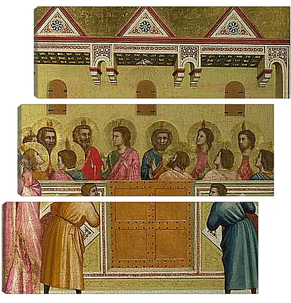 Модульная картина - Pentecost. Джотто ди Бондоне Модульная картина - Pentecost. Джотто ди Бондоне