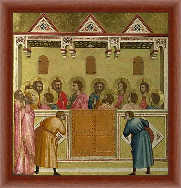 Картина в раме - Pentecost. Джотто ди Бондоне Картина в раме - Pentecost. Джотто ди Бондоне
