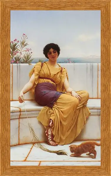 Картина в раме - Idleness. Джон Уильям Годвард
Картина в раме - Idleness. Джон Уильям Годвард