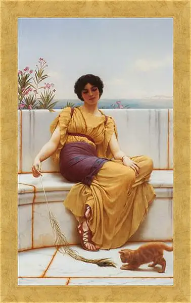 Картина в раме - Idleness. Джон Уильям Годвард
Картина в раме - Idleness. Джон Уильям Годвард