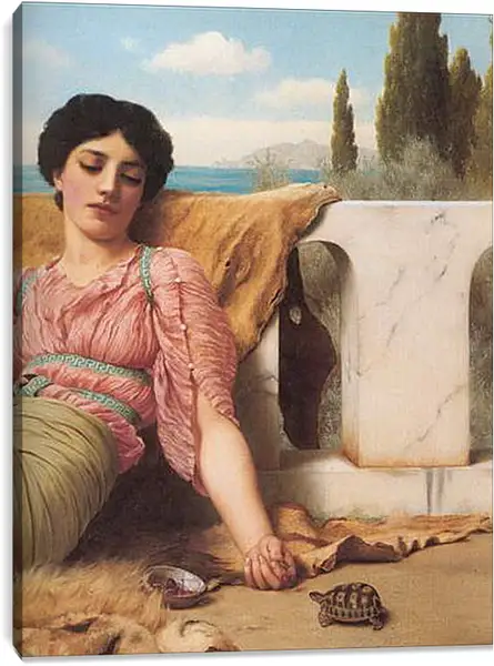 Постер на подрамнике - A Quiet Pet (Detail). Джон Уильям Годвард
Постер на подрамнике - A Quiet Pet (Detail). Джон Уильям Годвард
