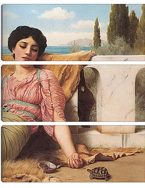 Модульная картина - A Quiet Pet (Detail). Джон Уильям Годвард
Модульная картина - A Quiet Pet (Detail). Джон Уильям Годвард