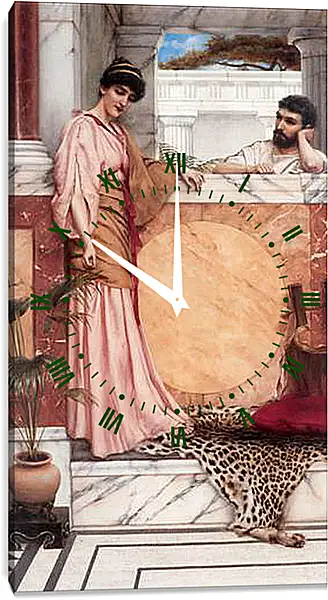 Часы картина - Waiting for an Answer. Джон Уильям Годвард
Часы картина - Waiting for an Answer. Джон Уильям Годвард
