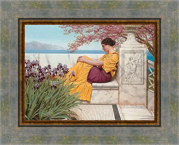 Картина в раме - Under the Blossom that Hangs on the Bough. Джон Уильям Годвард
Картина в раме - Under the Blossom that Hangs on the Bough. Джон Уильям Годвард