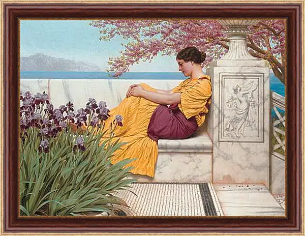 Картина в раме - Under the Blossom that Hangs on the Bough. Джон Уильям Годвард
Картина в раме - Under the Blossom that Hangs on the Bough. Джон Уильям Годвард