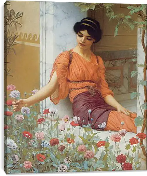 Постер на подрамнике - Summer Flowers. Джон Уильям Годвард
Постер на подрамнике - Summer Flowers. Джон Уильям Годвард