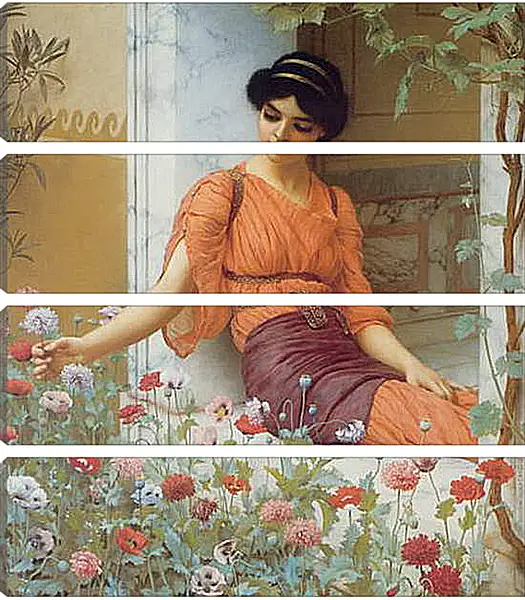 Модульная картина - Summer Flowers. Джон Уильям Годвард
Модульная картина - Summer Flowers. Джон Уильям Годвард