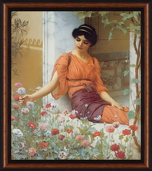 Картина в раме - Summer Flowers. Джон Уильям Годвард
Картина в раме - Summer Flowers. Джон Уильям Годвард