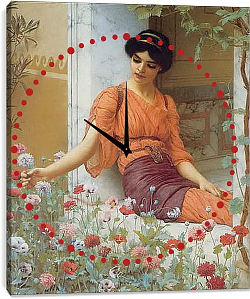Часы картина - Summer Flowers. Джон Уильям Годвард
Часы картина - Summer Flowers. Джон Уильям Годвард