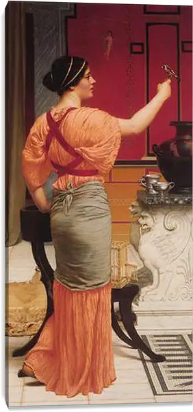 Постер на подрамнике - Lesbia with Her Sparrow. Джон Уильям Годвард
Постер на подрамнике - Lesbia with Her Sparrow. Джон Уильям Годвард