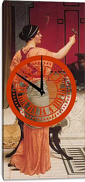 Часы картина - Lesbia with Her Sparrow. Джон Уильям Годвард
Часы картина - Lesbia with Her Sparrow. Джон Уильям Годвард