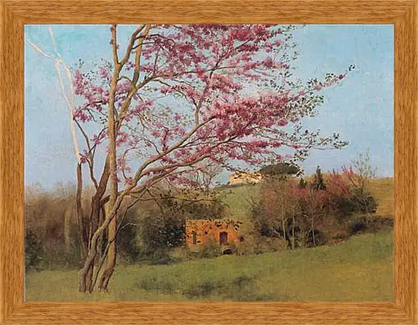 Картина в раме - Blossoming Red Almond, study. Джон Уильям Годвард
Картина в раме - Blossoming Red Almond, study. Джон Уильям Годвард