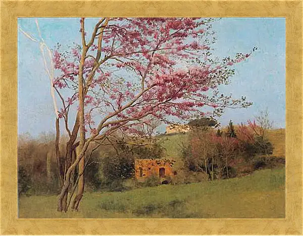 Картина в раме - Blossoming Red Almond, study. Джон Уильям Годвард
Картина в раме - Blossoming Red Almond, study. Джон Уильям Годвард