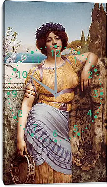 Часы картина - Ionian Dancing Girl. Джон Уильям Годвард
Часы картина - Ionian Dancing Girl. Джон Уильям Годвард