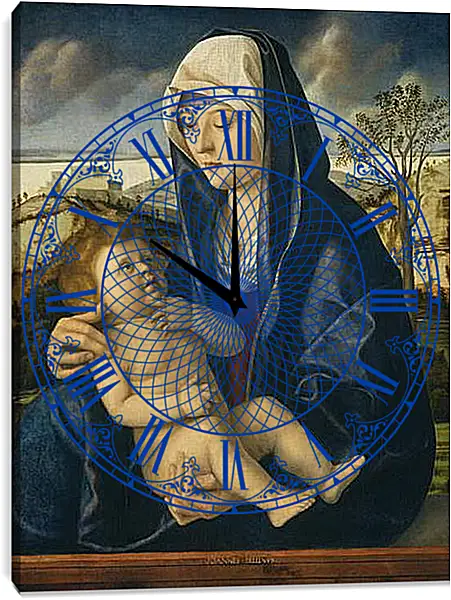 Часы картина - The Virgin and Child. Джованни Беллини
Часы картина - The Virgin and Child. Джованни Беллини