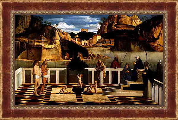 Картина в раме - Sacred Allegory. Джованни Беллини
Картина в раме - Sacred Allegory. Джованни Беллини