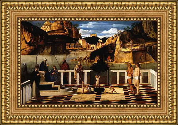 Картина в раме - Священная аллегория. Джованни Беллини
Картина в раме - Священная аллегория. Джованни Беллини